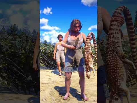 Dramatic Surviving Skills S847 #rdr2 #shorts