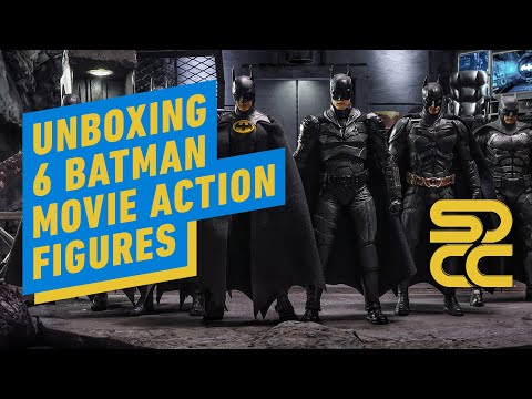 Todd McFarlane Reveals the Ultimate Movie Batman 6 Pack | Comic Con 2023