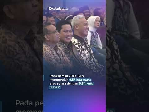 Yakin Menang, PAN Dukung Pasangan Ganjar-Erick di Pilpres 2024