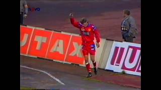 FC Boby Brno-SK Slavia Praha 1:2 1994/1995 1 poločas 34 770 diváků