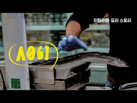 무서워서 요리를 못 하겠습니다  A061 이탈리아 장어 축제와 교황님의 장어