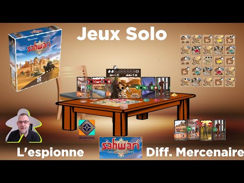 Sahwari - Partie 6 - espionne | Joodini editions | jeu de société