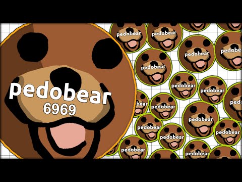 FUNNY TROLLING AND SPAWN CAMPING PEOPLE IN AGARIO AS PEDOBEAR (MOST ADDICTIVE GAME - AGAR.IO #35)