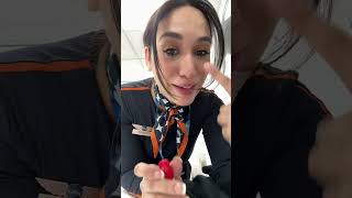 First flight back yall! #imaflightattendant #flightattendant #travel