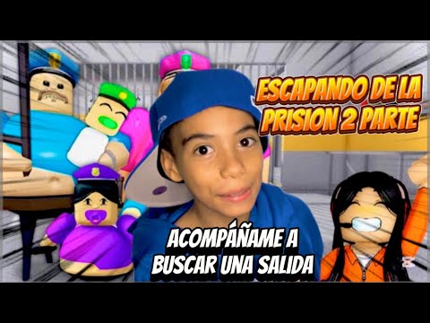 Escapando de la prision en Roblox / 2 día del año /RDdani