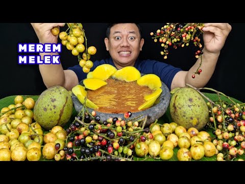 BIKIN MEREM MELEK INI MAH EUY MAKAN RUJAK HUNI BUAH KWENI DAN MENTENG ASEM NYA SEGER