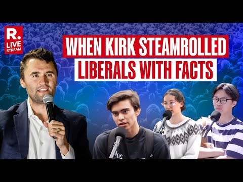 Charlie Kirk Assassination LIVE: Kirk Fiery Moments With Liberal Students, Wins With Facts