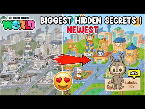 SAY ‘YES’ !! If You Know All These SECRETS 🔥🤩 Toca Boca New Secrets | Toca Life World Secrets 🌍