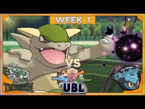 ONE SPECIAL MEGA KANGASKHAN! Tennessee Trubbish vs. Baltimore Oriolus! UBL Season 3 - Week 1