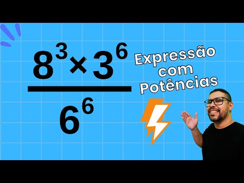 Simplificando a Expressão com Potências