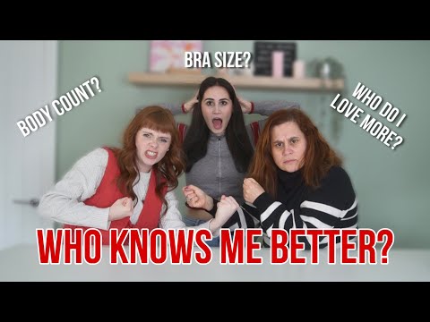 WHO KNOWS ME BEST? Mum VS Wife *juicy*