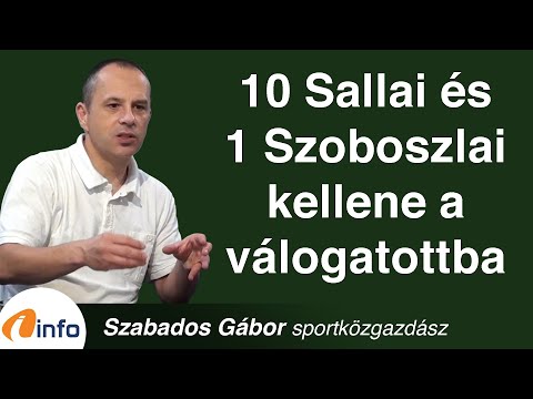 10 Sallai és 1 Szoboszlai kellene a válogatottba. Szabados Gábor, Inforádió, Aréna