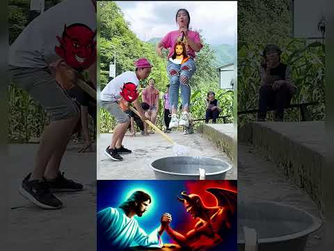 ?Jesus VS ?Satan #jesus #god #viral #foryou #yeshu #christ #deus #fy #dios #fe