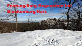 Burg-/Festungsruine Regenstein bei Blankenburg im Harz