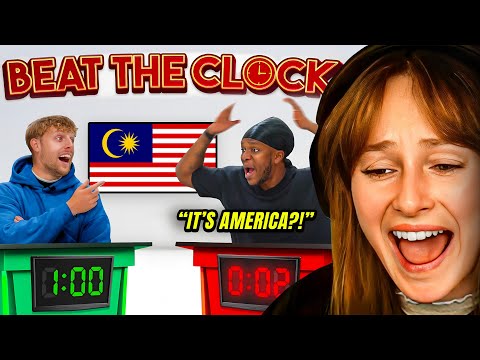Freya Reacts to SIDEMEN BEAT THE CLOCK