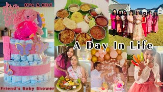 🎈👩‍🍳DAY IN MY LIFE😋COOKING YUMMY FOOD👶🤰🏻FRIENDS BABY SHOWER