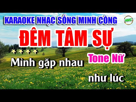 Karaoke Nhạc Sống Tone Nữ Dễ Hát | Chọn Lọc Nhạc Trữ Tình BOLERO – ĐÊM TÂM SỰ