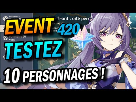 Le Nouvel EVENT me fait jouer KEQING !! Et ça marche ...