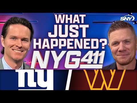 Giants-Commanders wacky Week 5 <strong>tie</strong> reaction | NYG411