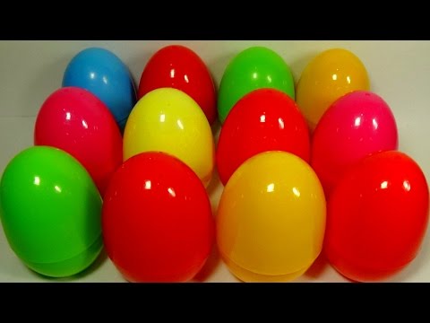 12 surprise eggs unboxing LPS My Little PONY The SMURFS Party Animals Shrek Disney eggs mymillionTV