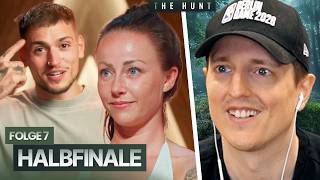 🏁👋 HALBFINALE! Wer wird kurz vor dem ZIEL noch RAUSGESCHMISSEN? | THE HUNT (Folge 7 Reaktion)