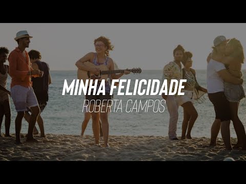 Minha Felicidade - Roberta Campos (LYRIC VIDEO OFICIAL)