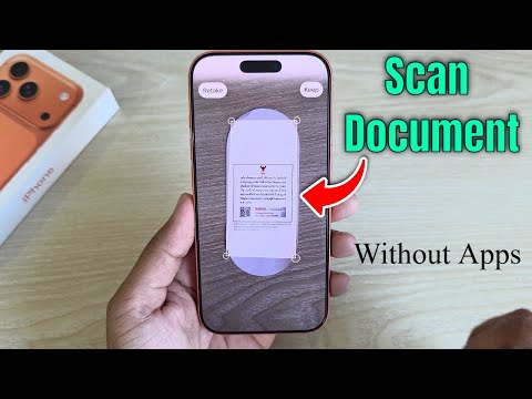iPhone 17/17 Pro/Max: How to scan document with iPhone (without Apps)