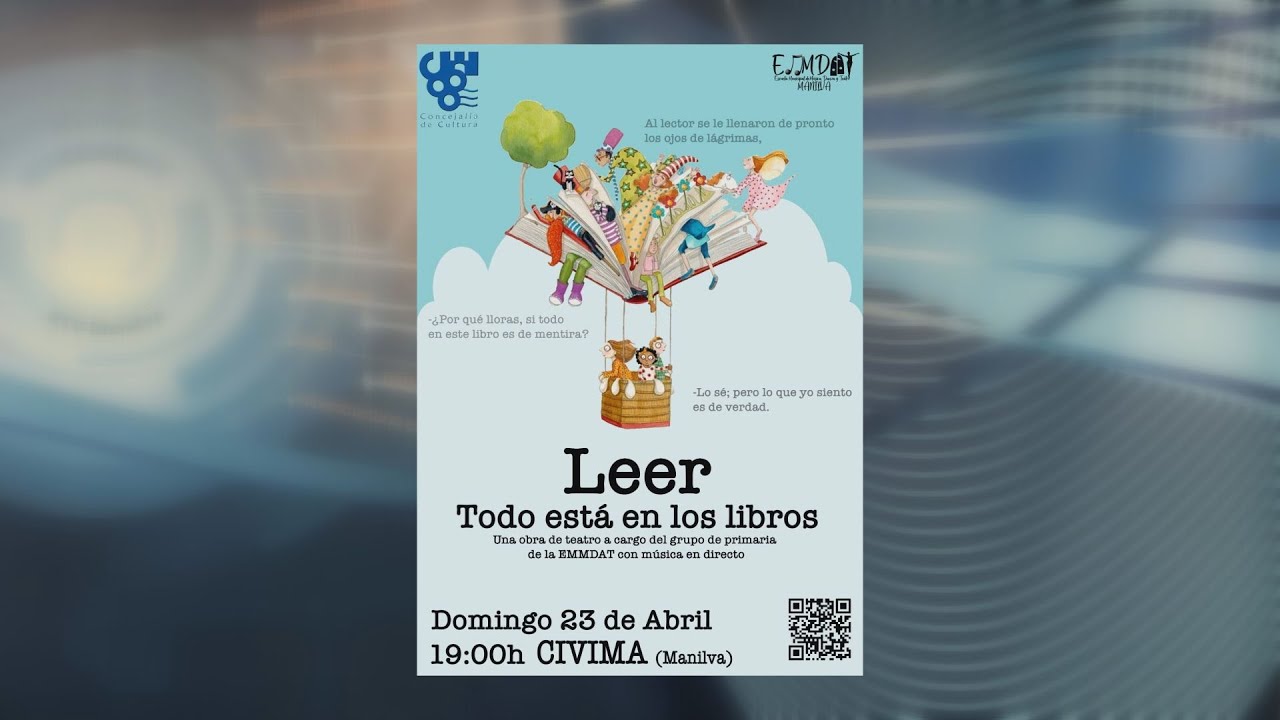 Leer, nueva obra de teatro que podrán ver el domingo en el Civima