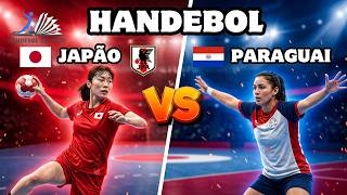 JAPÃO X PARAGUAY JOGO DE HANDEBOL CAMPEONATO MUNDIAL DE HANDEBOL  WHC WOMEM  ADULTO FEMININO 2021
