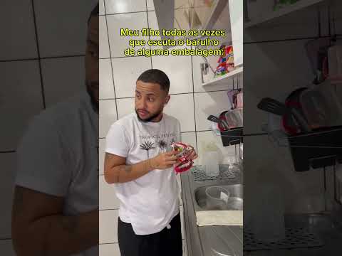 Se deixar come o dia todo kkk #fy #video #rotina #filhos #paternidade #amor #humor hu