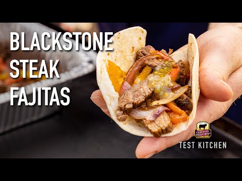 Steak Fajitas on the Blackstone