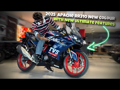 2025 New TVS Apache RR310 New Colour Launched With New Ultimate Features | price | Specifications.
