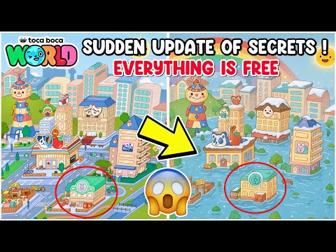 I SAW SOMETHING THAT NOBODY HAVE SEEN !! 🌊🔥😳 Toca Boca Free hacks and secrets | Toca life world 🌍