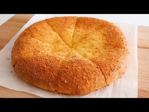 Extremely EASY and DELICIOUS！You will no longer buy Bread！No Knead Cheese Bread