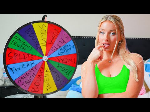 NAUGHTY SPIN THE WHEEL CHALLENGE 🥵 | Charlotte Parkes