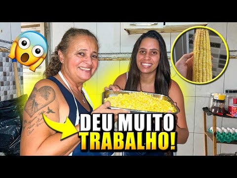 FIZEMOS CANJICA E PAMONHA NESSE SÃO JOÃO😂