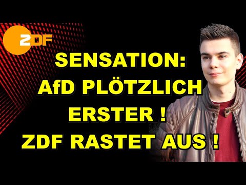 AfD PLÖTZLICH ERSTER! ZDF RASTET AUS!