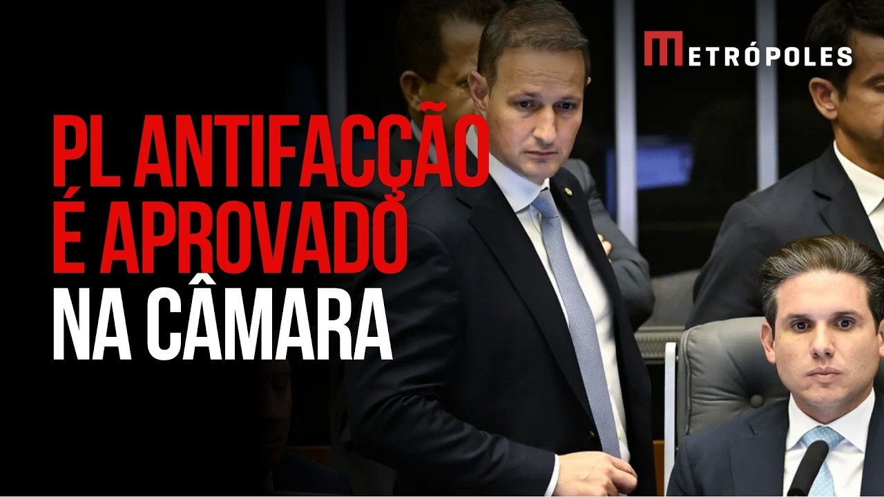 Câmara aprova PL Antifacção sem taxação de bets para financiar segurança