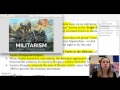 World War I Causes and Alliances