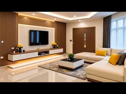 Modern Living Room Design Ideas 2025 | TV Wall Units & Latest Home Interior Trends 2025