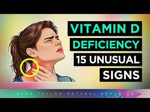 15 Strange Signs Your Body is Low on Vitamin D