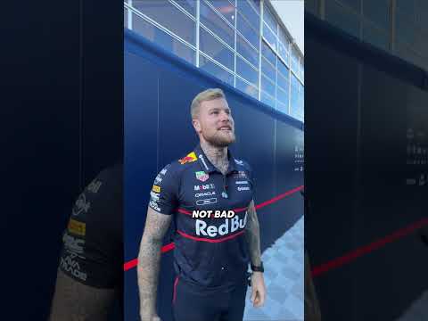Seems our guys really do have wings 🪽 😮 #F1 #RedBullRacing