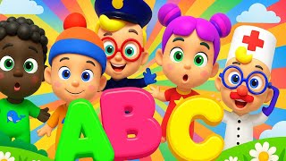 The Alphabet Song | Learn The ABCs | YummyMonsters Nursery Kids Songs🎵