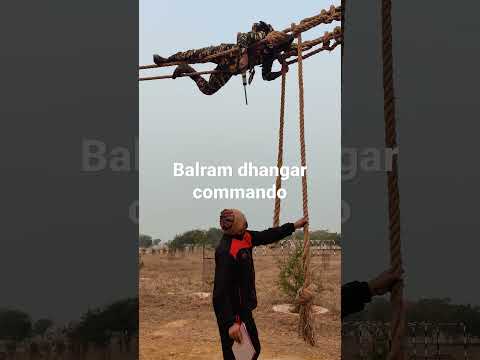 commando trainig with commando trainer balram dhangar #indianarmy #army