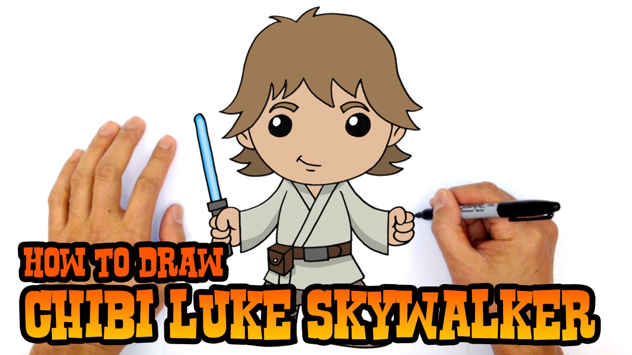 How to Draw Star Wars - Luke Skywalker