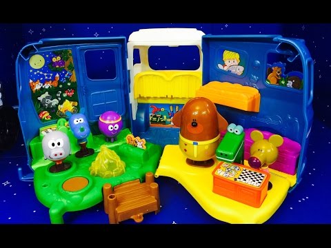 HEY DUGGEE Toys Camping Van Adventure Trip!