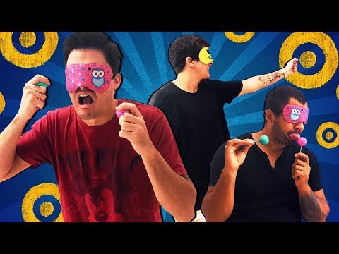 DESAFIO DO ALVO VENDADO! O BRUNO DEIXOU O FELIPE SEM REAÇÃO