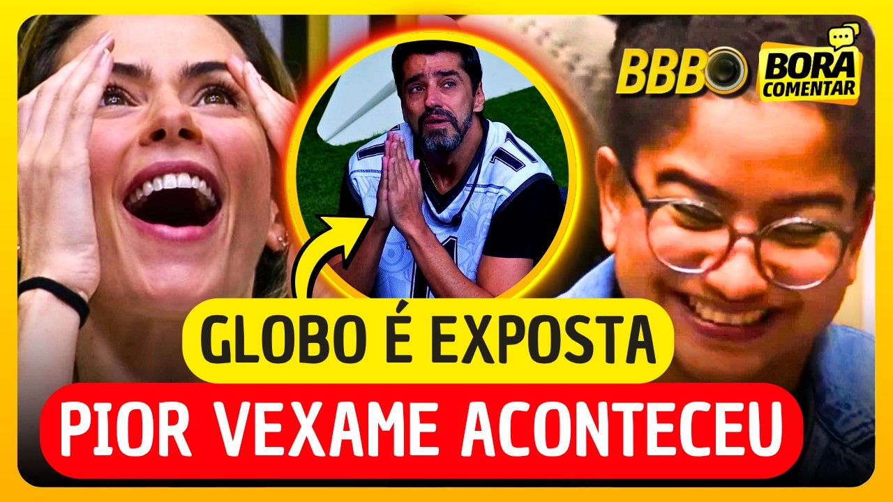 🚨🔥BBB26: VEXAME! PROVA ACABA em TRETA e REVOLTA! MANOBRA da GLOBO para PROTEGER Cowboy VEM à TONA!
