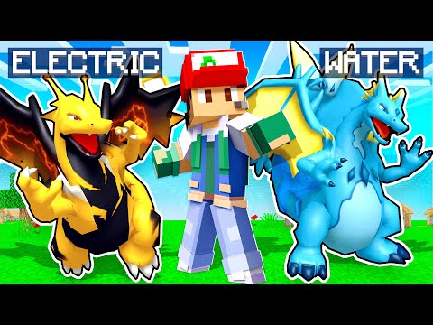 ELEMENTAL DRAGONS In MINECRAFT POKEMON!