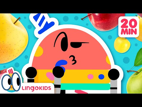 YUMMY FOOD FUN! 🍎 | Food Cartoons for Kids | Lingokids Episodes